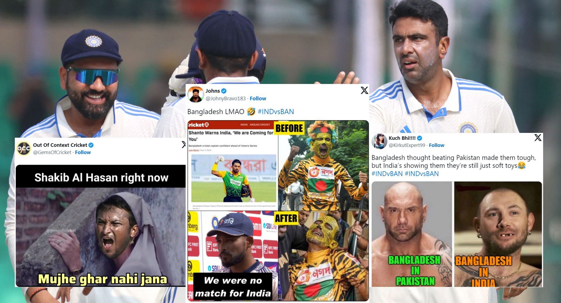 Fans react to Bangladesh