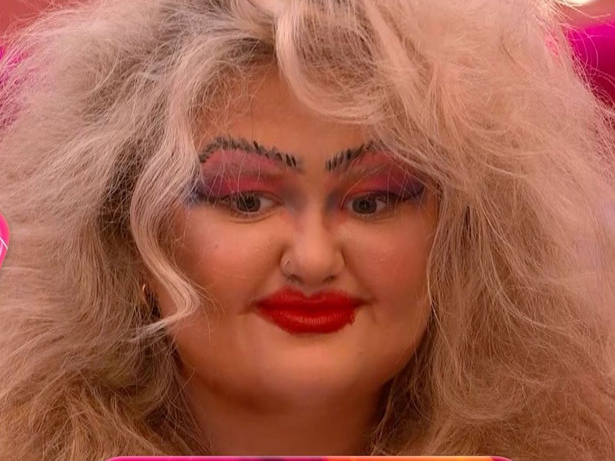 Martha in a drag outfit on BBUK (Image via Instagram/@bbuk)