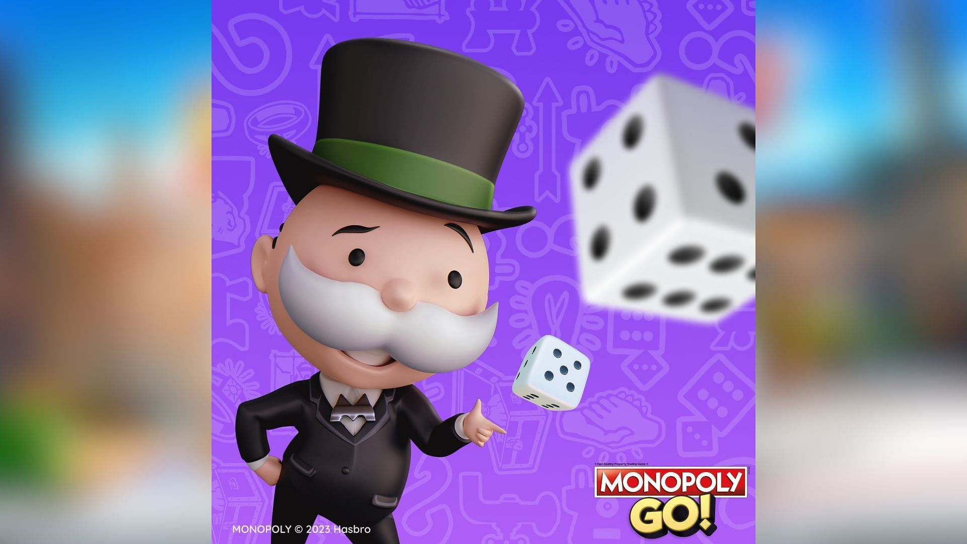 You can obtain free dice by redeeming the links in Monopoly Go (Image via Scopely)