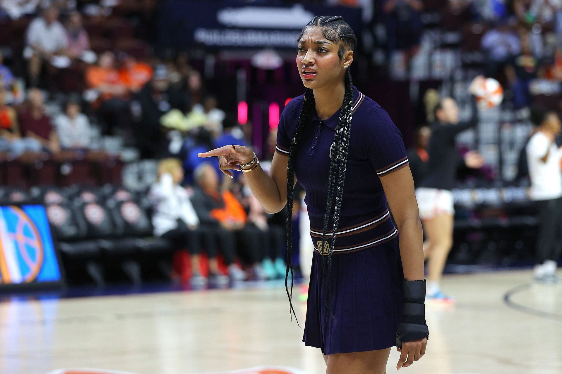 Chicago Sky forward Angel Reese - Source: Getty