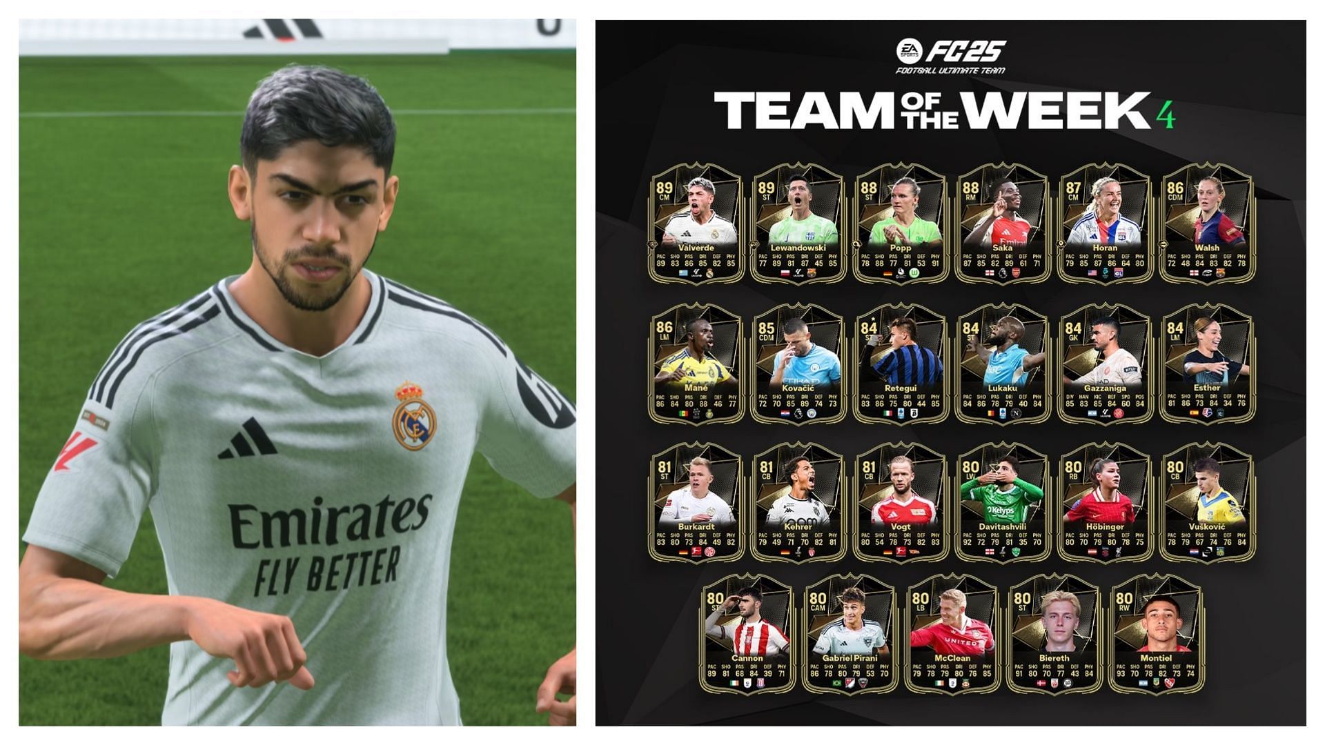 TOTW 4 is now live (Images via EA Sports)