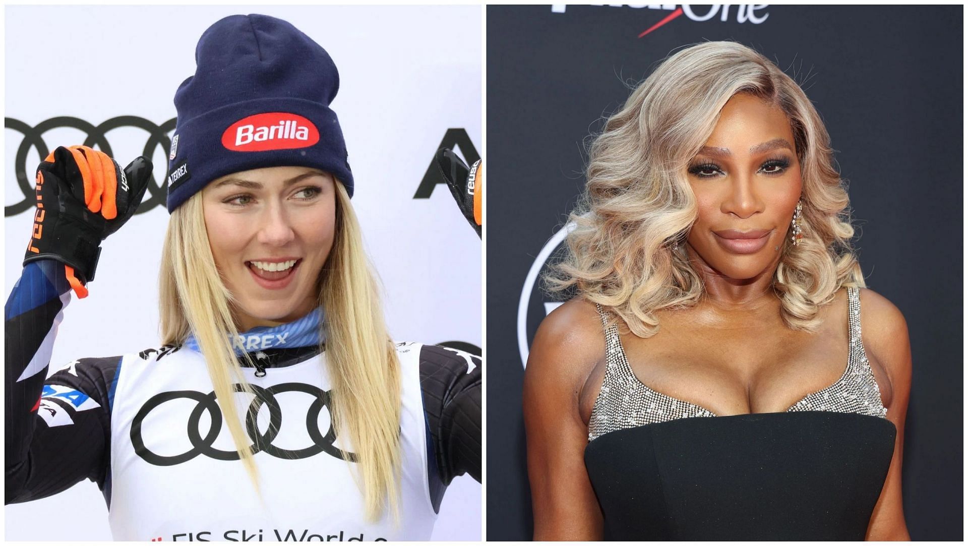 Mikaela Shiffrin and Serena Williams