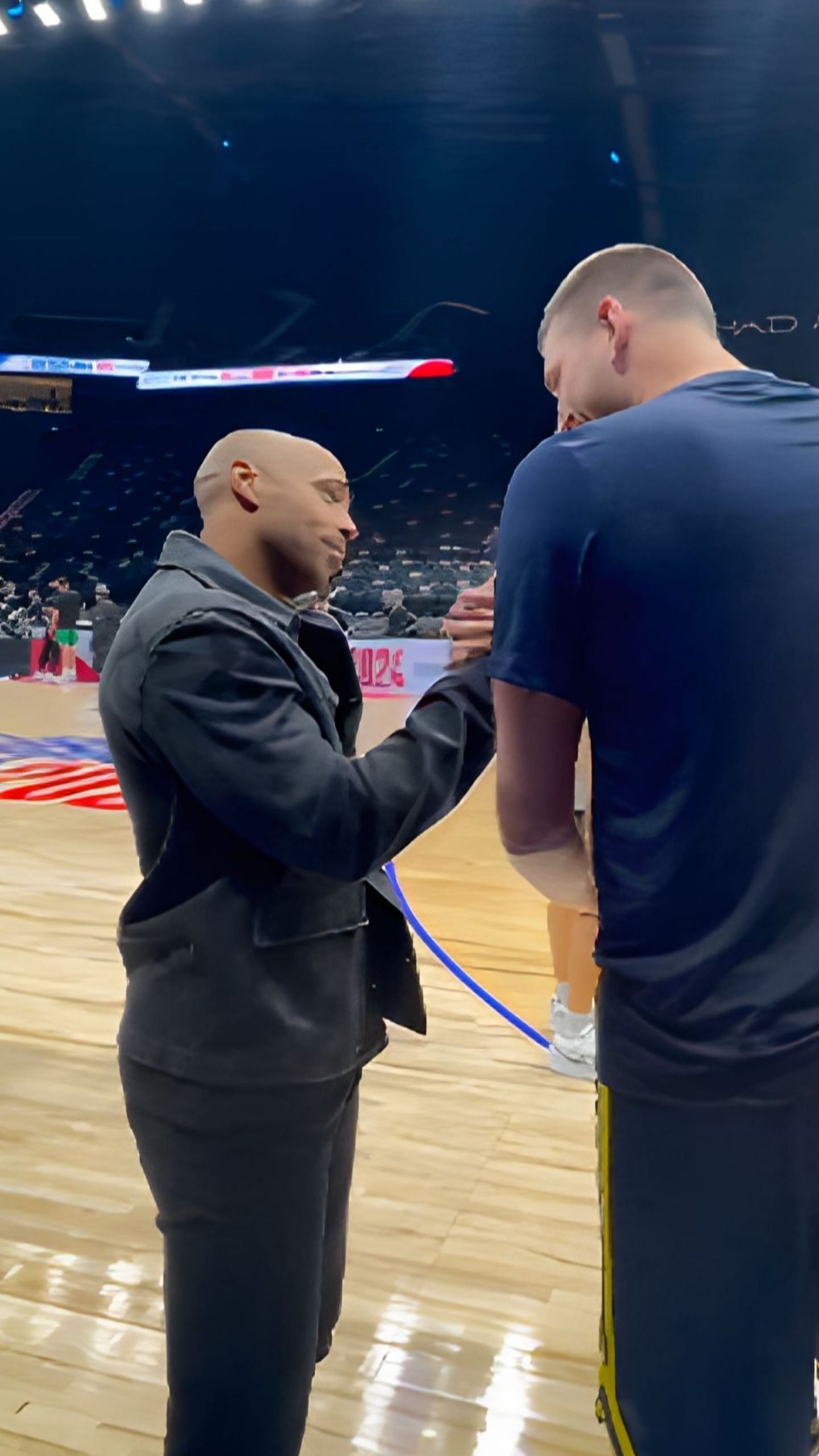 Jokic with Henry (Image Credits: X/Denver Nuggets)