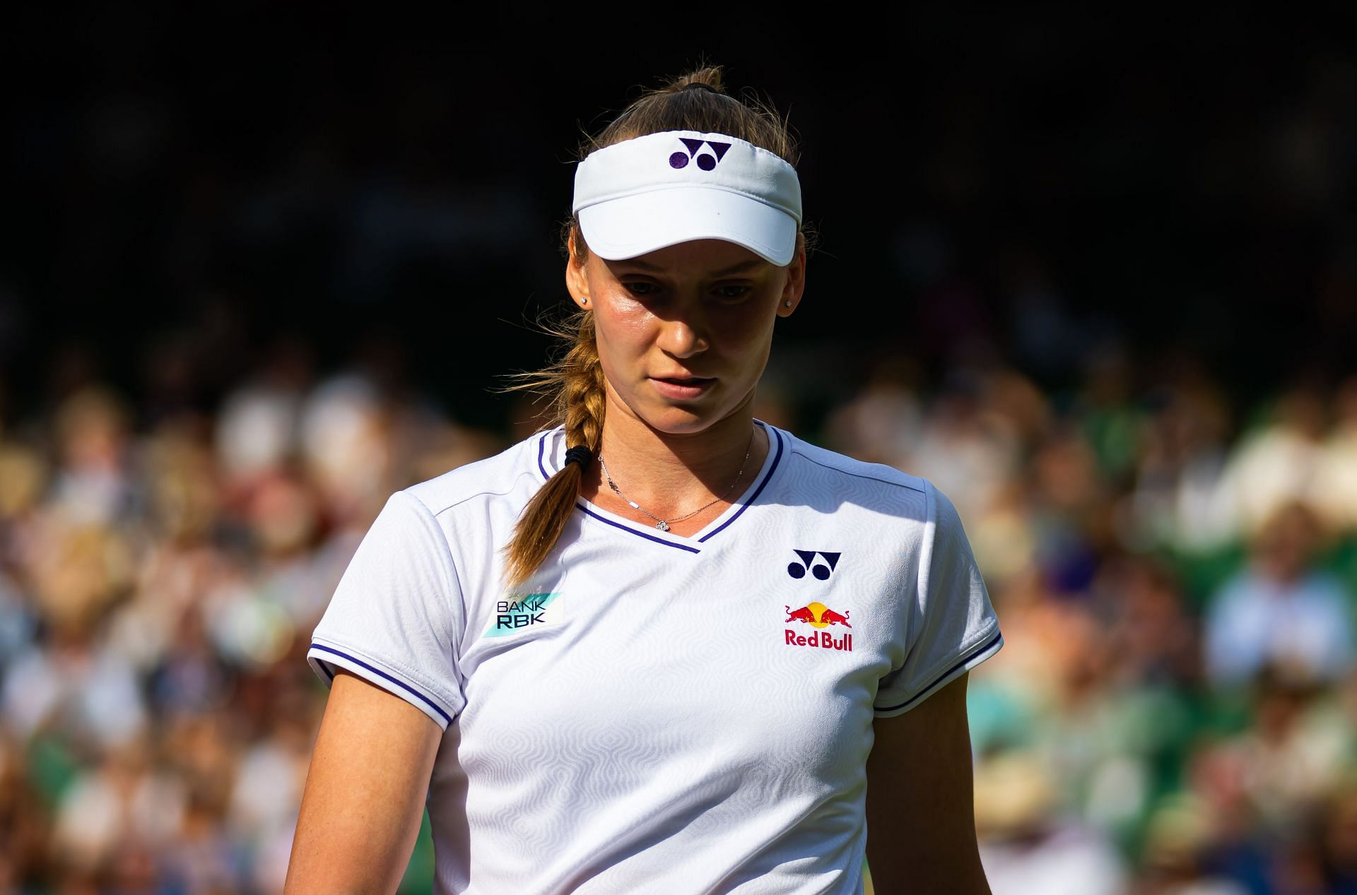 Elena Rybakina at Wimbledon 2024. (Photo: Getty)