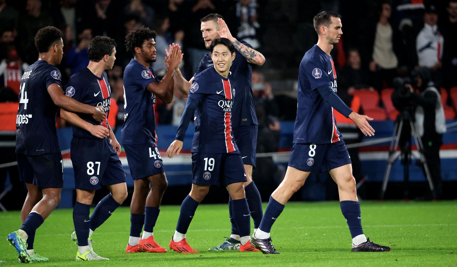 Paris Saint-Germain v RC Strasbourg Alsace - Ligue 1 McDonald