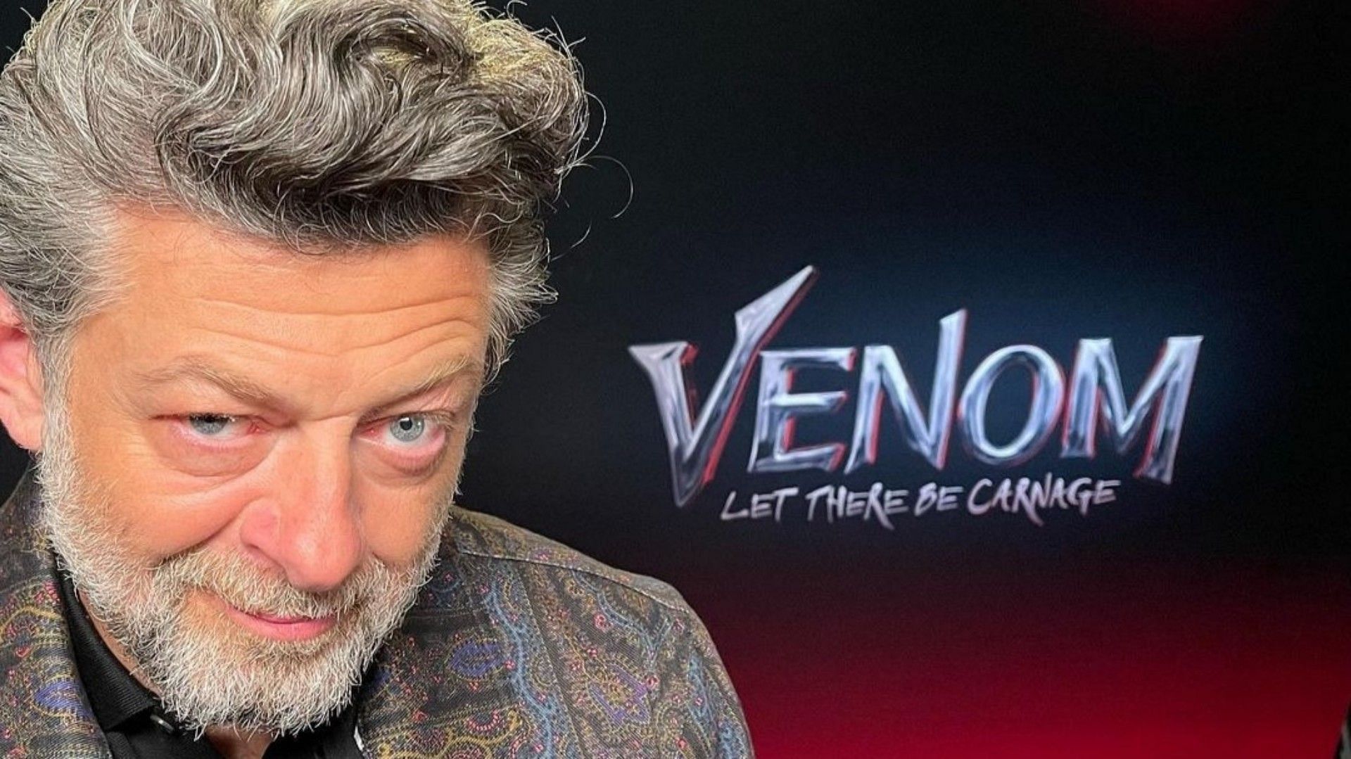 Andy Serkis voices Venom in Venom 3 (Image via @andyserkis on Instagram)