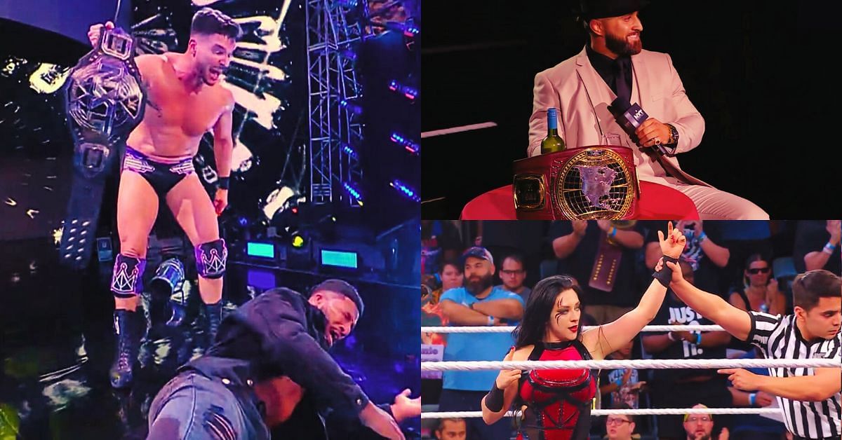 We got some big matches tonight on WWE NXT as well the announcement of Halloween Havoc title match stipulatutions! [Image credits: Screenshots from WWE NXT on Sony LIV]