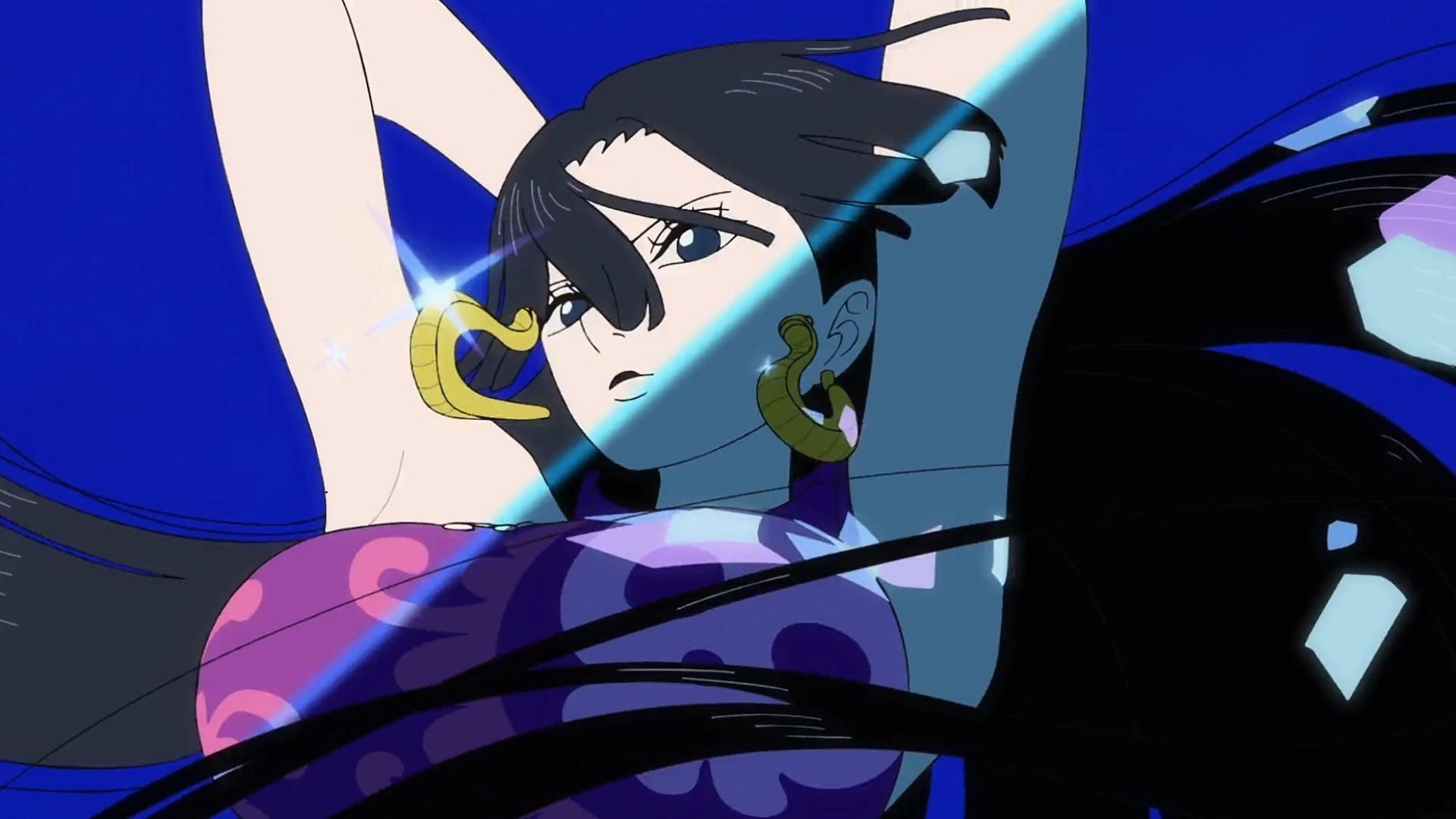 Boa Hancock as shown in the anime (Image via Toei Animation)