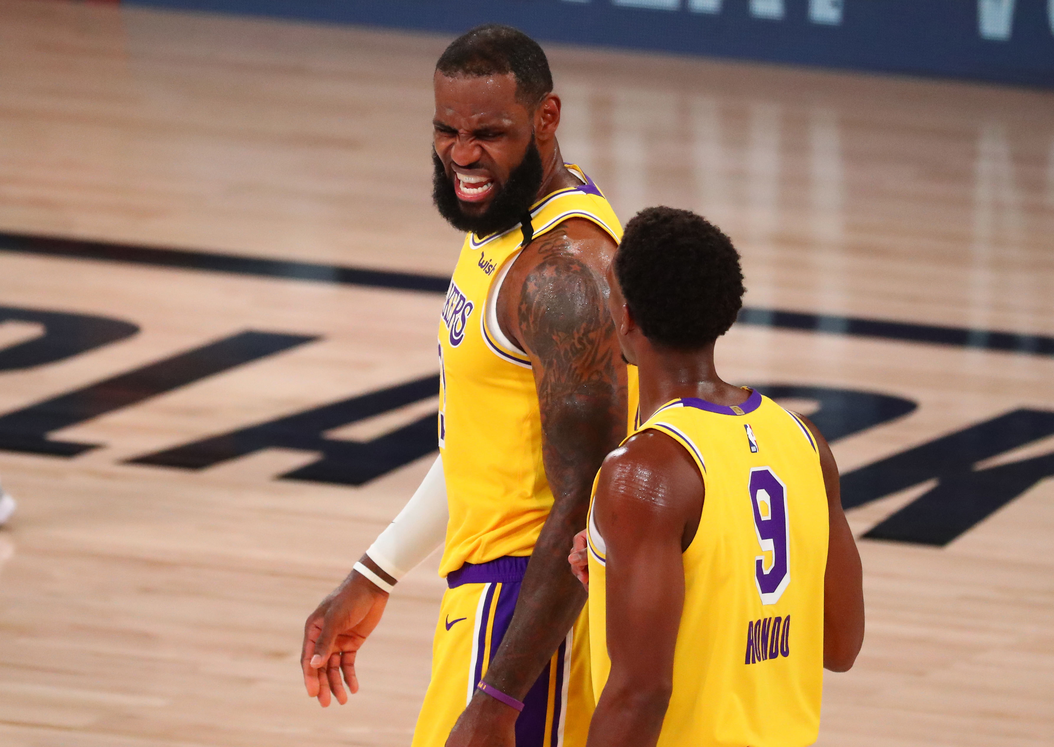 LeBron James surprised Rajon Rondo is not coaching at a high level. (Photo: IMAGN)