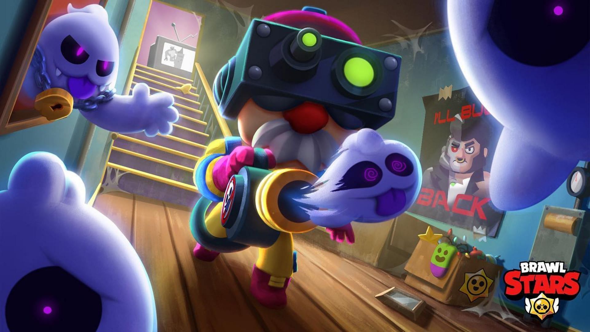 Gale is one of the best controllers to use with Kenji in Brawl Stars (Image via Supercell)