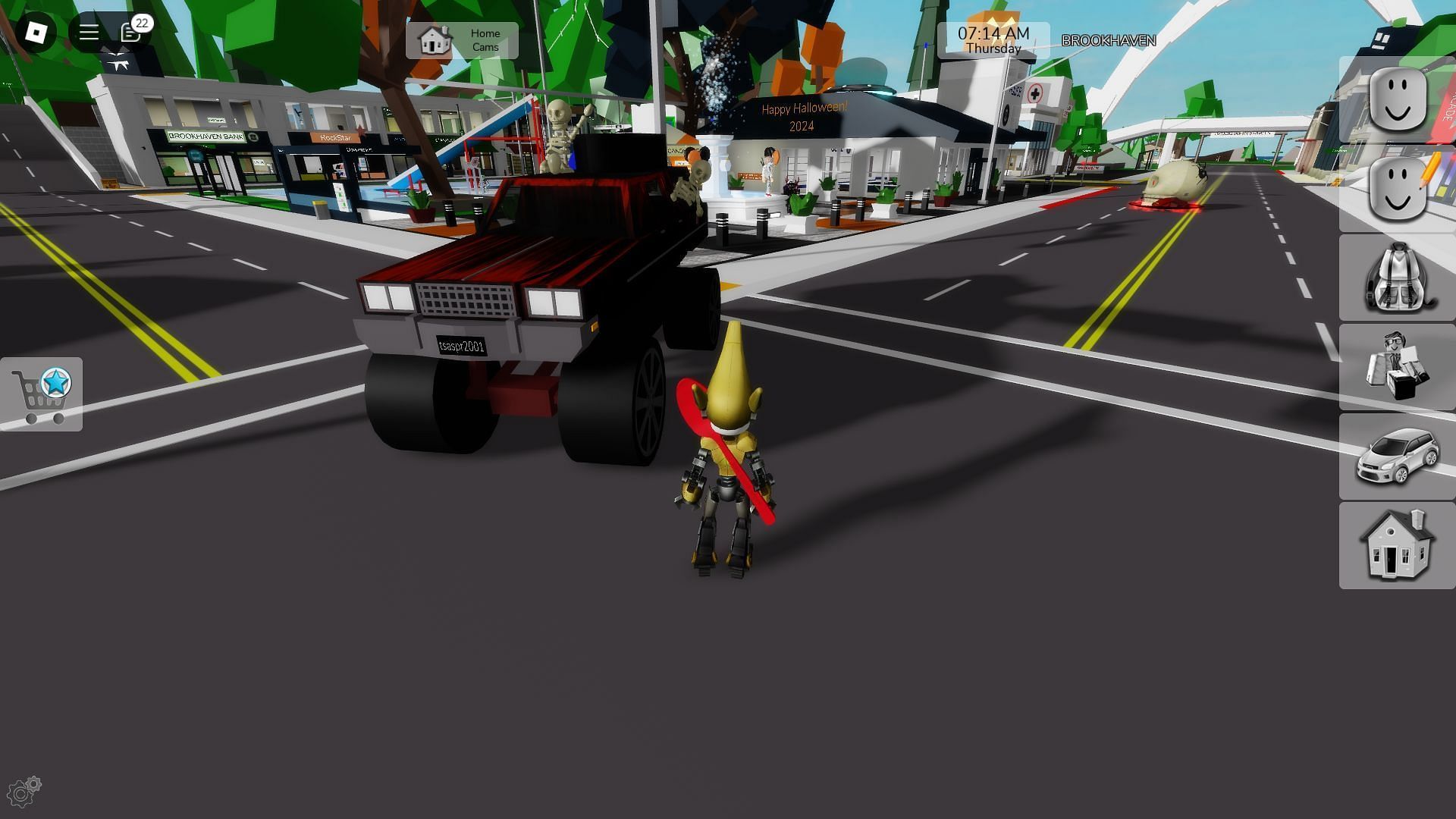 Get this vehicle for finding Candy Corns on Hard difficulty (Image via Roblox)