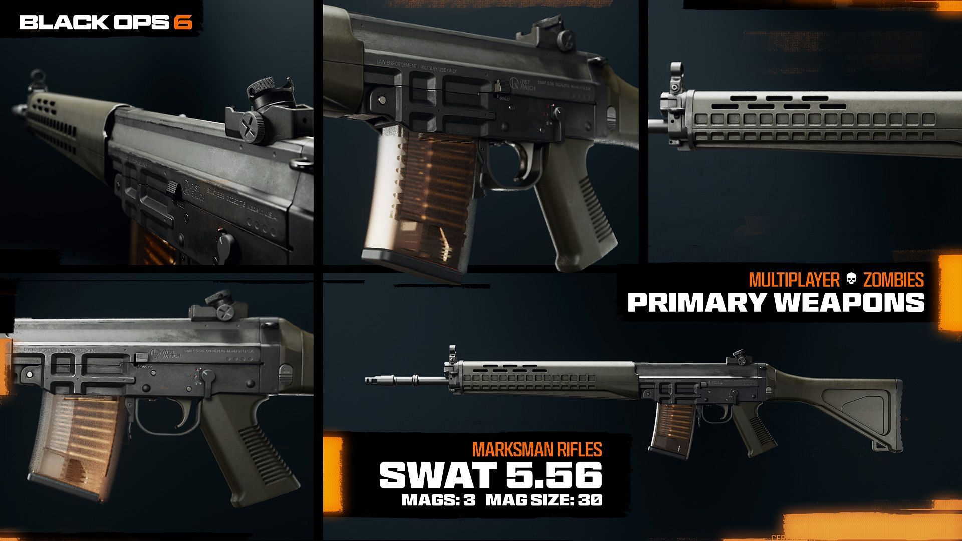 Marksman Rifles in Black Ops 6 (Image via Activision)