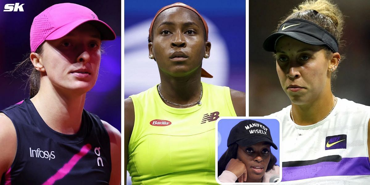 Coco Gauff Sloane Stephens Iga Swiatek Madison Keys