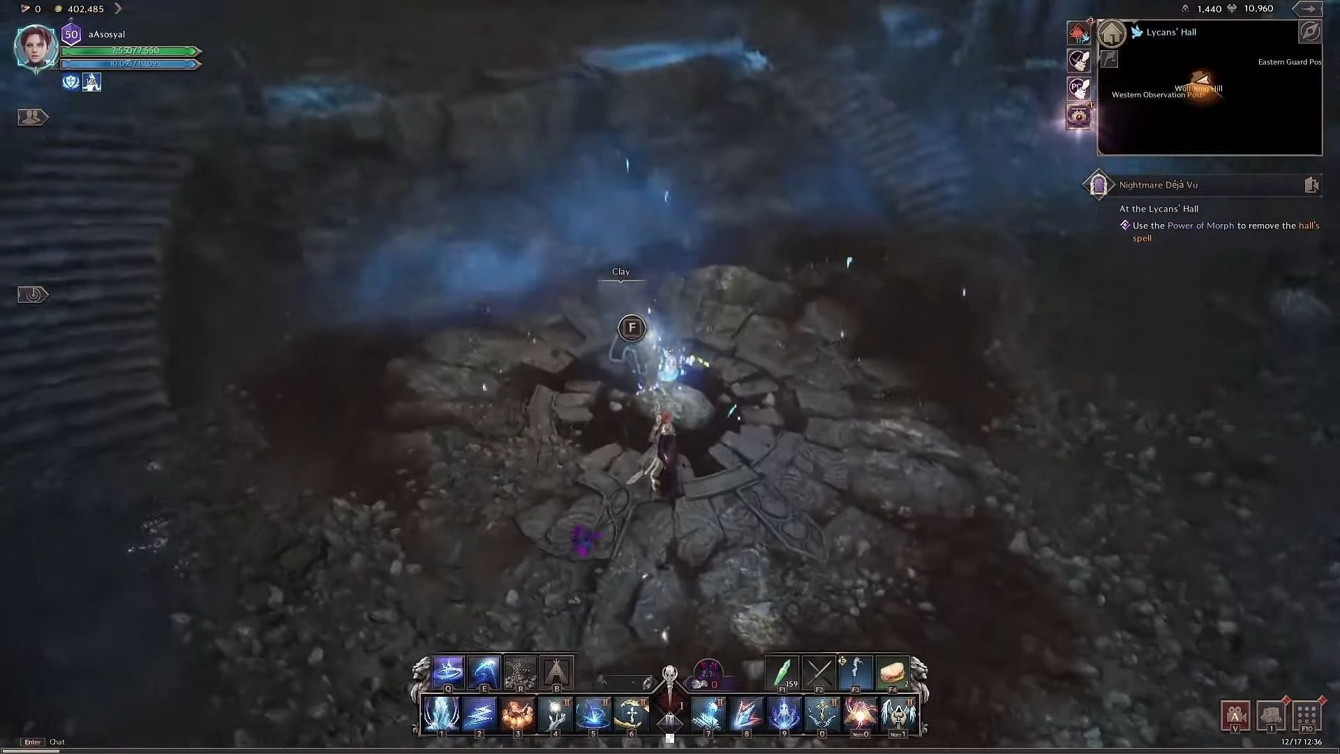 Match all faces of the Moon to complete Throne and Liberty at the Lycan&#039;s Hall Quest (Image via A asosyal Gamer/YouTube)