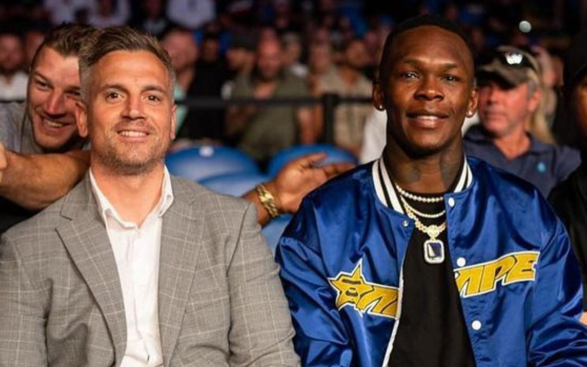 Ash Belcastro (left) is Israel Adesanya