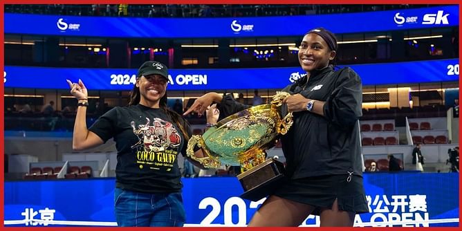 Coco Gauff's mom Candi turns cheerleader, shares social media post celebrating daughter's 'remarkable' season ahead of WTA Finals