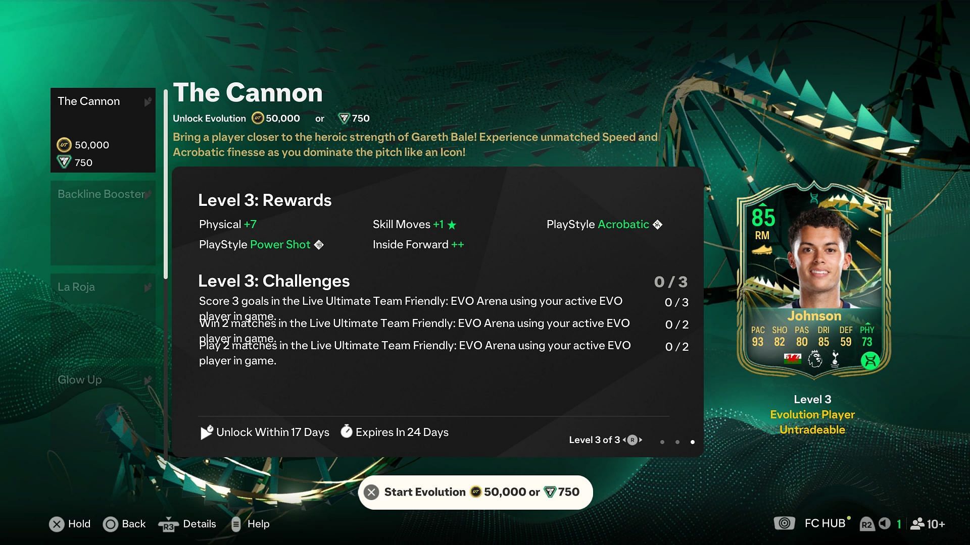 Level 3 rewards (Image via EA)