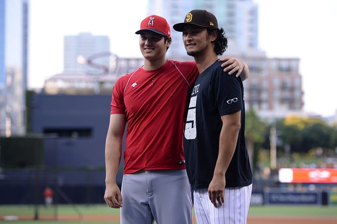 “Yu Darvish just made the best player ever look dumb” - MLB fans react as Padres ace strikes out Shohei Ohtani with impressive splitter