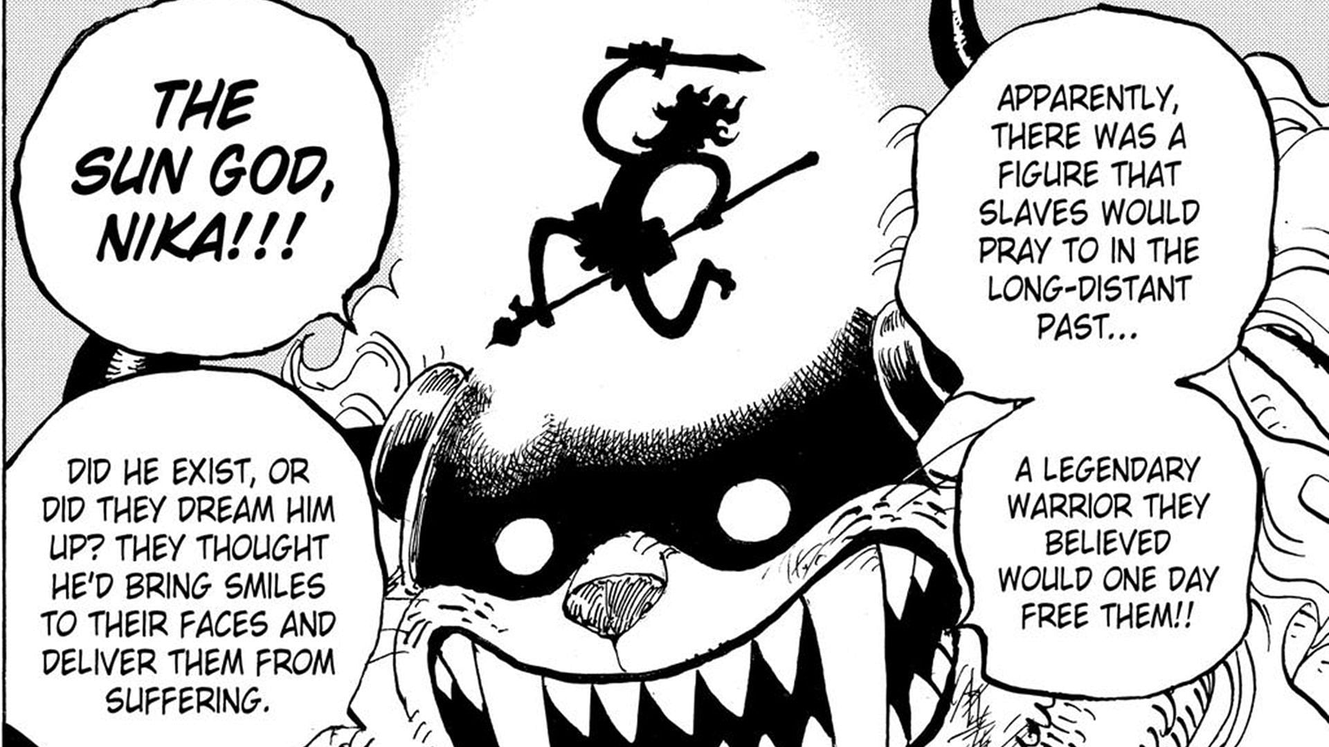 The Sun God lore is particularly important in One Piece (Image via Shueisha)