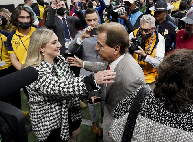 Nick Saban's daughter Kristen shares legendary Alabama coach's throwback lecture on importance of "nothing" after Week 6 upset