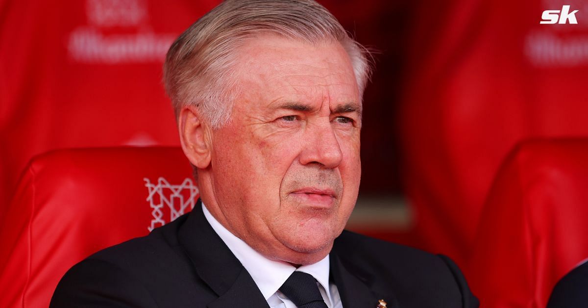 Real Madrid manager Carlo Ancelotti. [Getty]