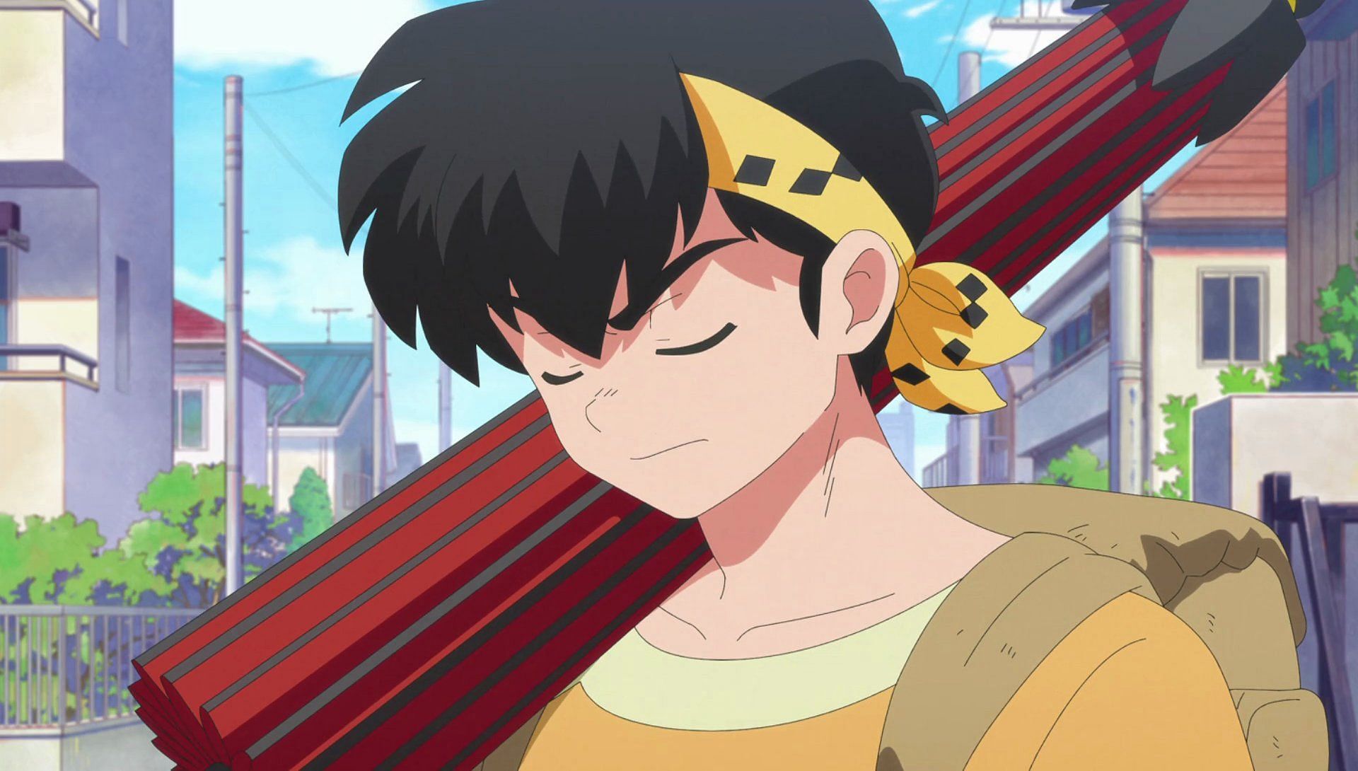 Ryoga Hibiki as seen in this new anime adaptation (Image via MAPPA)