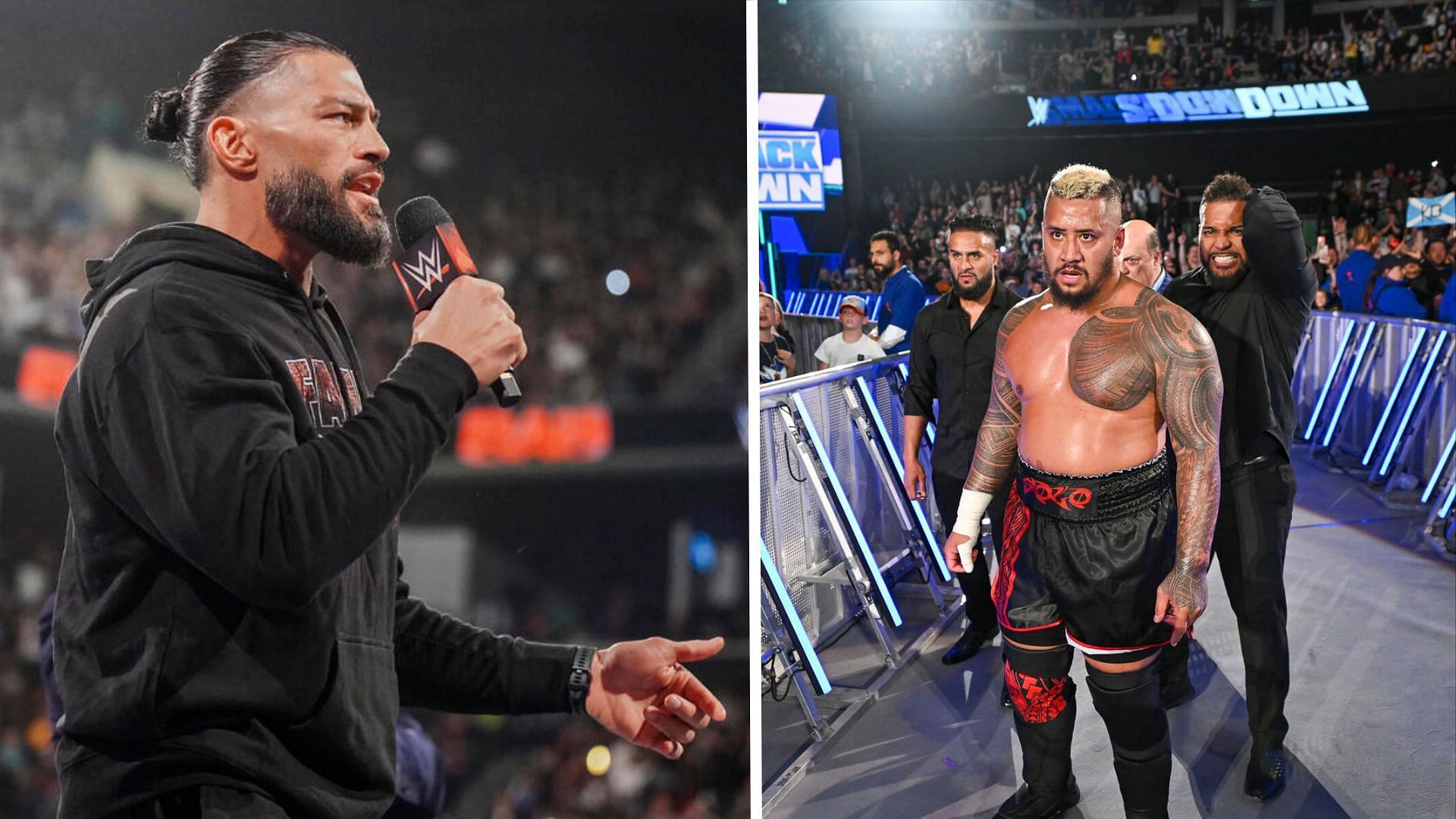 Roman Reigns and The Bloodline have been at odds on SmackDown [Image Credits: WWE.com]