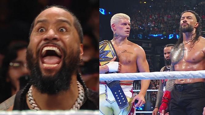 Jimmy Uso returns at WWE Bad Blood, helps Roman Reigns and Cody Rhodes