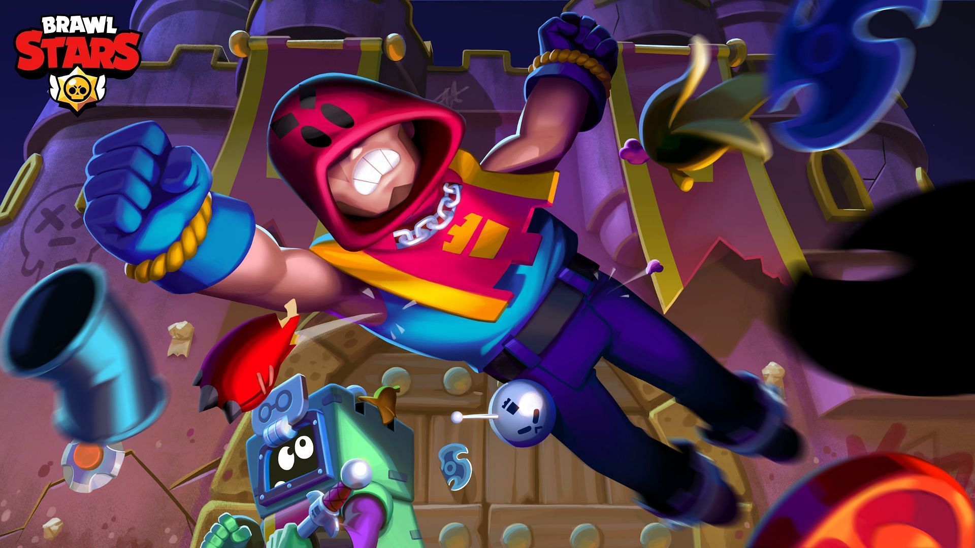 Grom is another great companion for Nani in Brawl Stars (Image via Supercell)