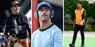 Daniel Ricciardo shares emotional 'behind the scenes' images featuring Lando Norris and Oscar Piastri from his last race in Singapore