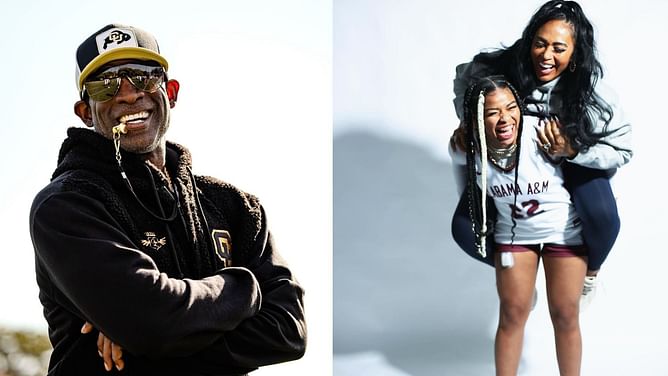 "Girls are showing out" - When Coach Prime's ex-wife Pilar Sanders was left mesmerized with Shelomi Sanders & Co's epic play