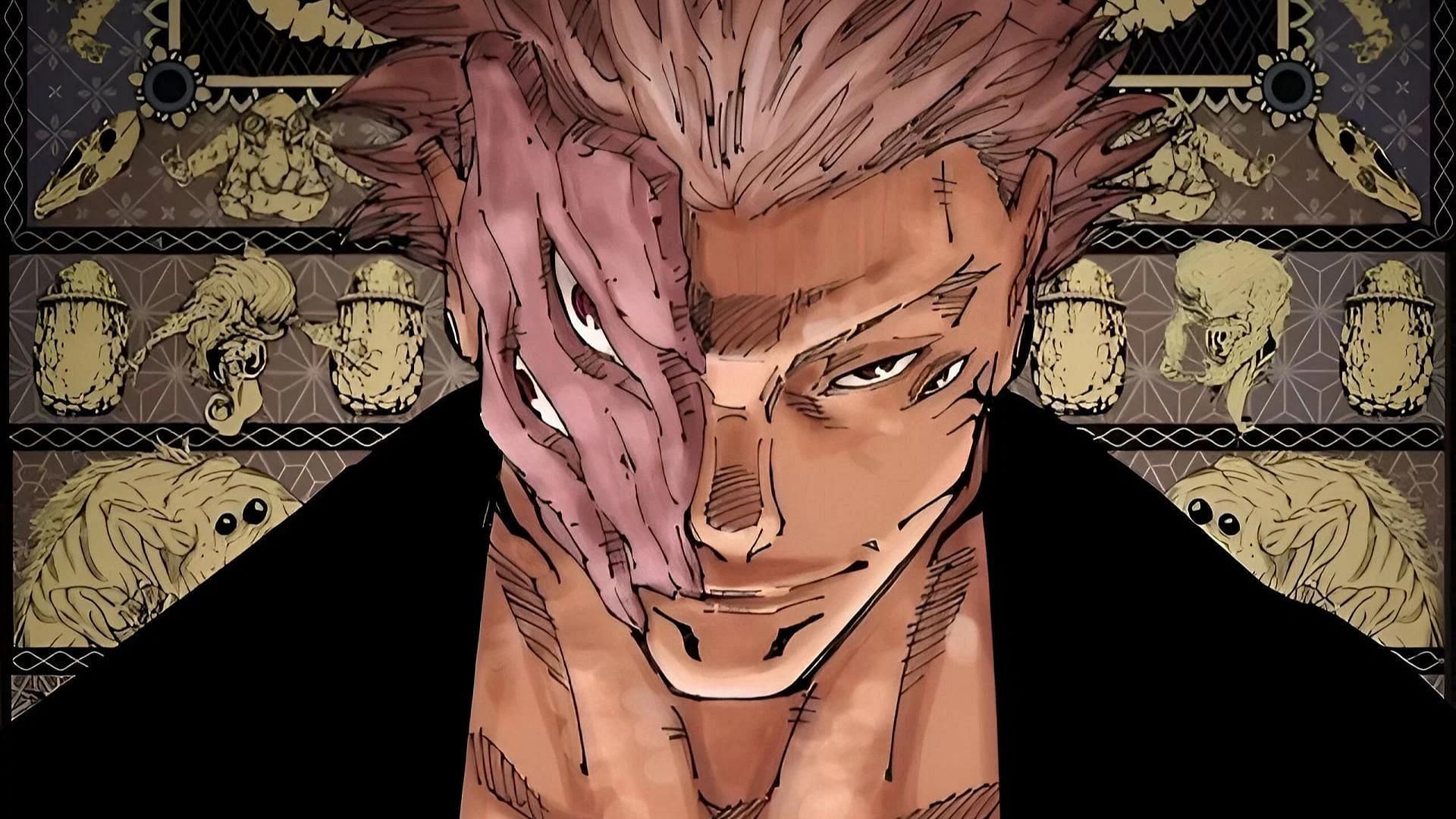 Ryomen Sukuna as shown in the Jujutsu Kaisen manga (Image via Shueisha)