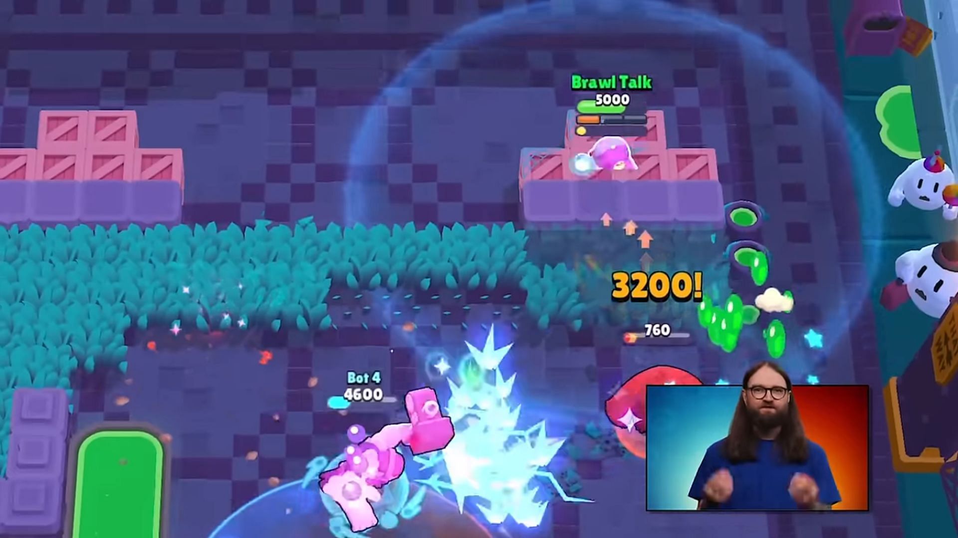 Shade passing through obstacles (Image via Supercell)