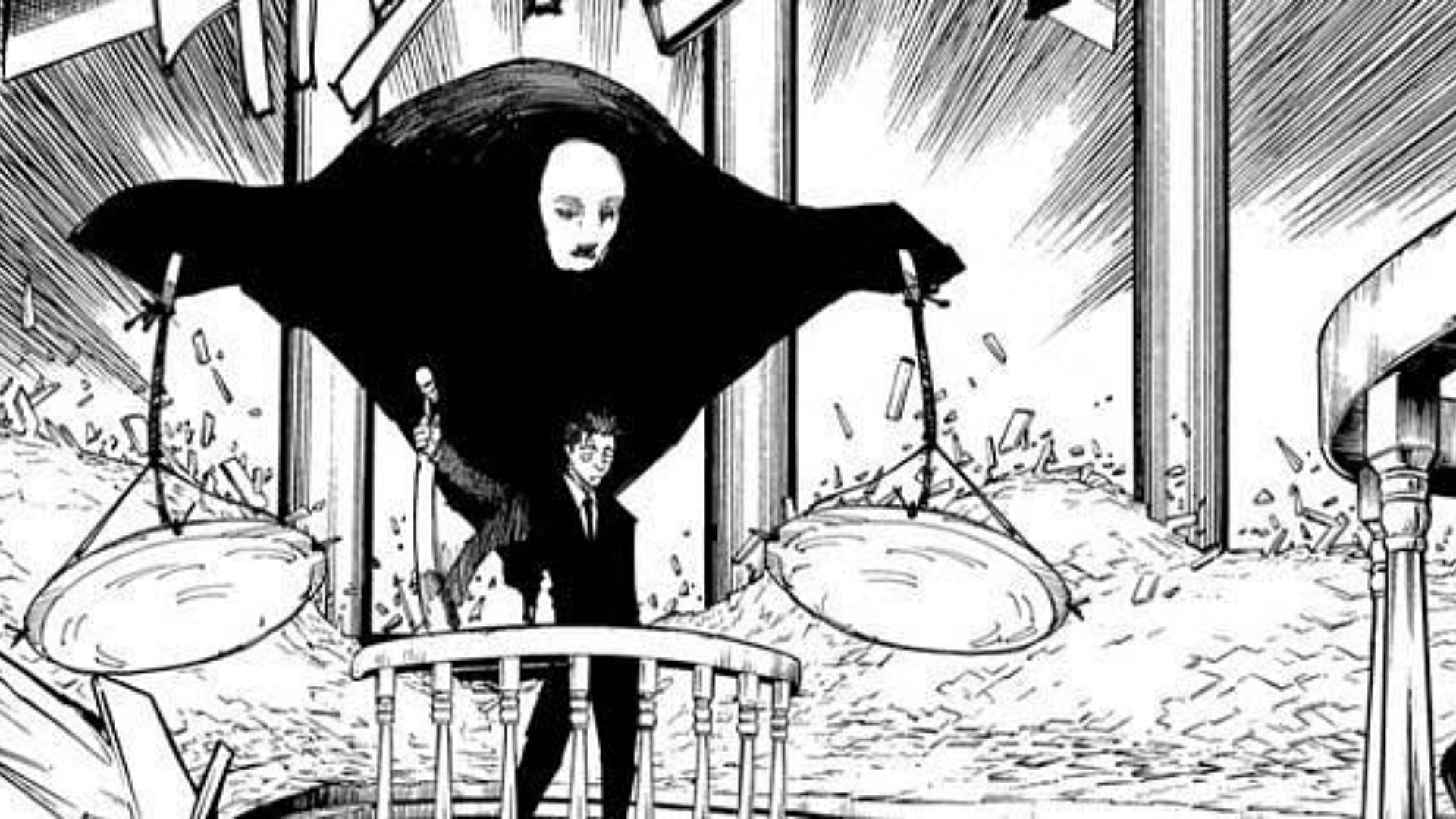 Higuruma as shown in the manga (Image via Shueisha)