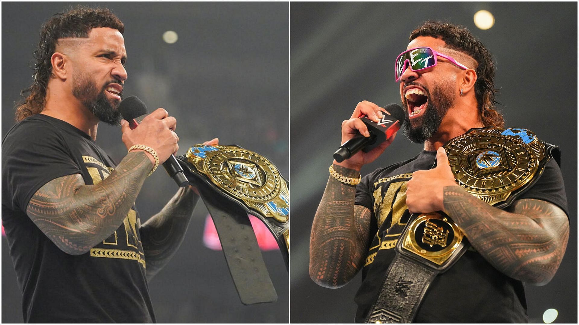 Jey Uso is the new Intercontinental Champion. [Pictures source: WWE.com]