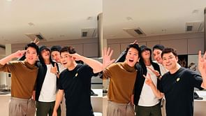 "OMG PROBLEMATIC MEN REUNION?!??!?" - Fans thrilled to see BTS' RM in pictures at Jun Hyun-moo's house with Kim Ji-seok and Ha Seok-jin