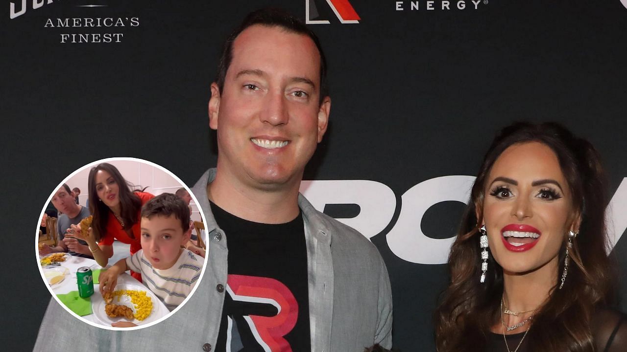 Samantha Busch thanked her husband, Kyle Busch