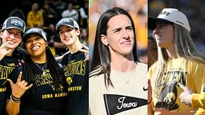 IN PICS: Caitlin Clark and Kate Martin flash Big 10 and Final Four rings after a fun weekend at Iowa