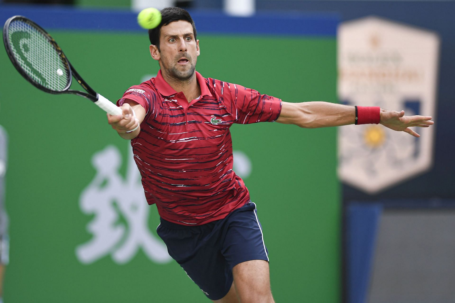 Novak in the 2019 Rolex Shanghai Masters - Day 6 - Source: Getty