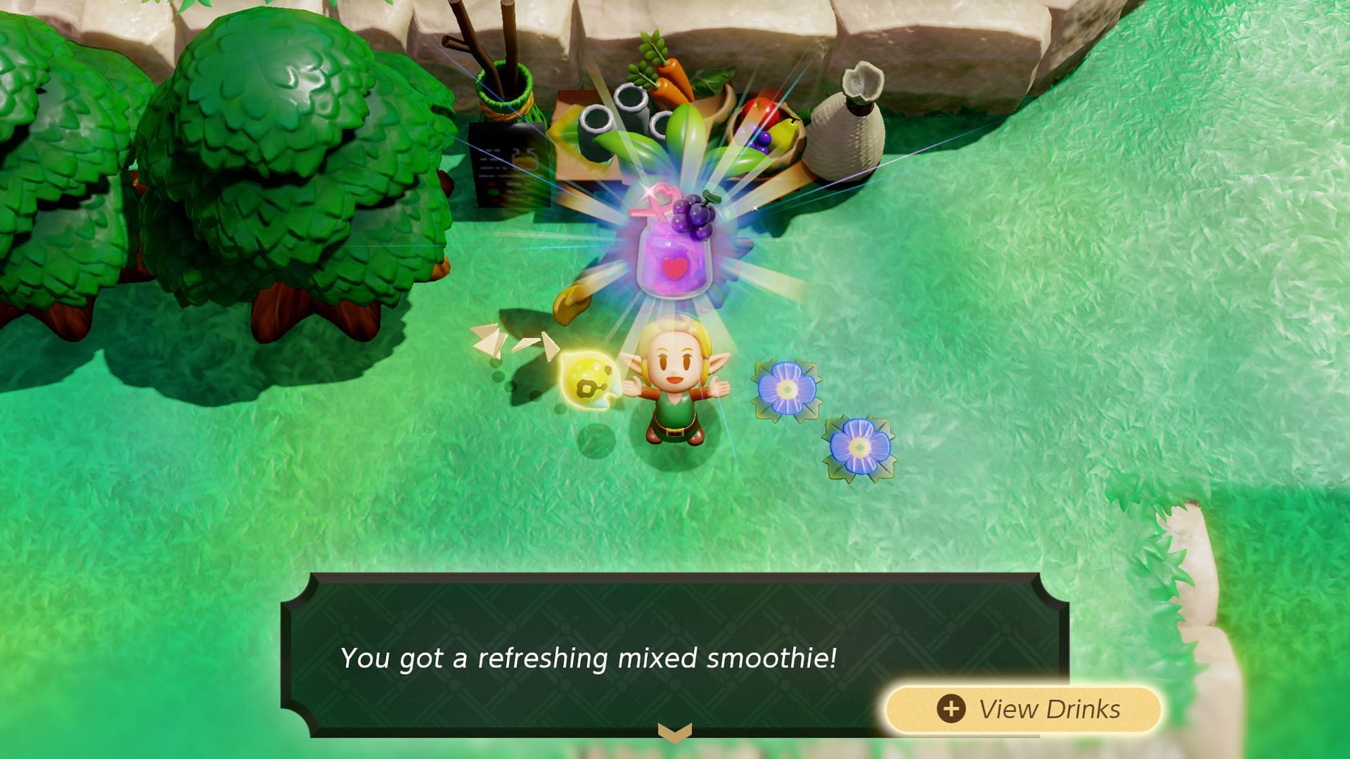 Refreshing Smoothie is a beginner-friendly recipe (Image via Nintendo)