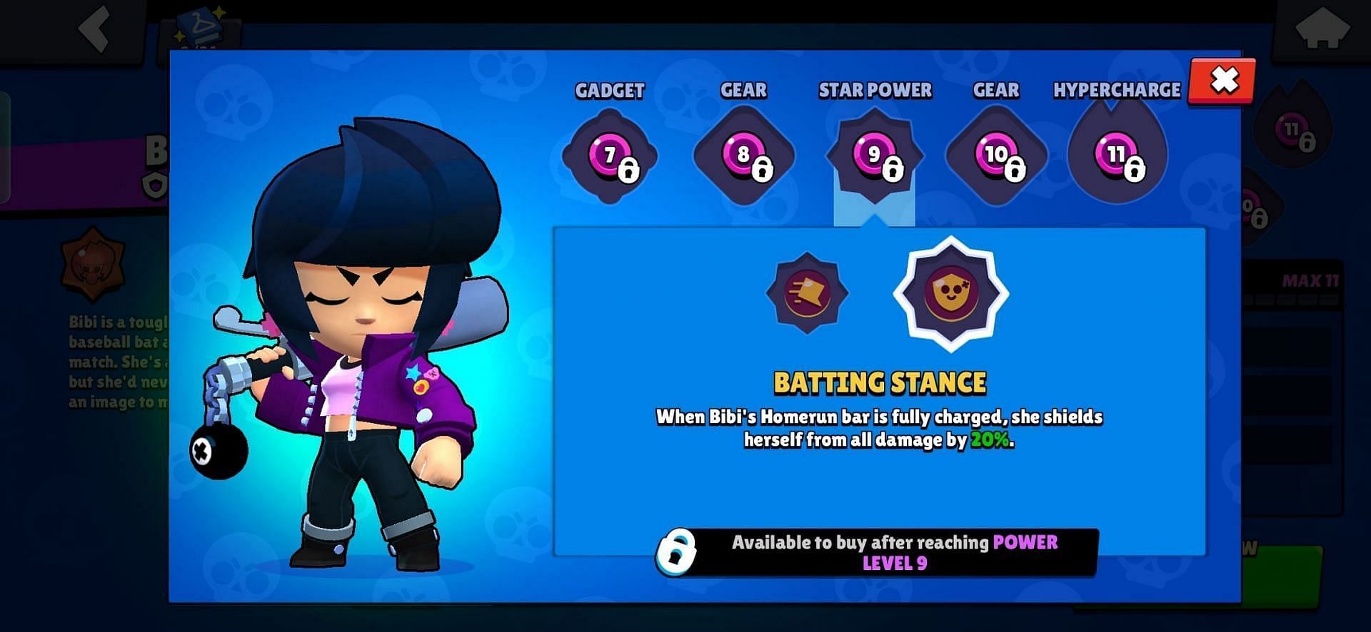 Batting Stance Star Power (Image via Supercell)