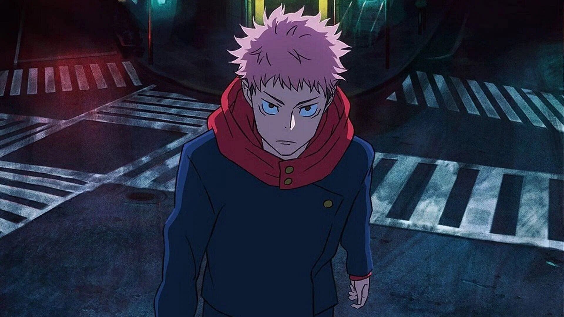 Yuji as seen in the anime (Image via MAPPA).