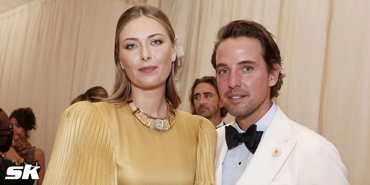 Maria Sharapova and fiance Alexander Gilkes (Image source: Getty)