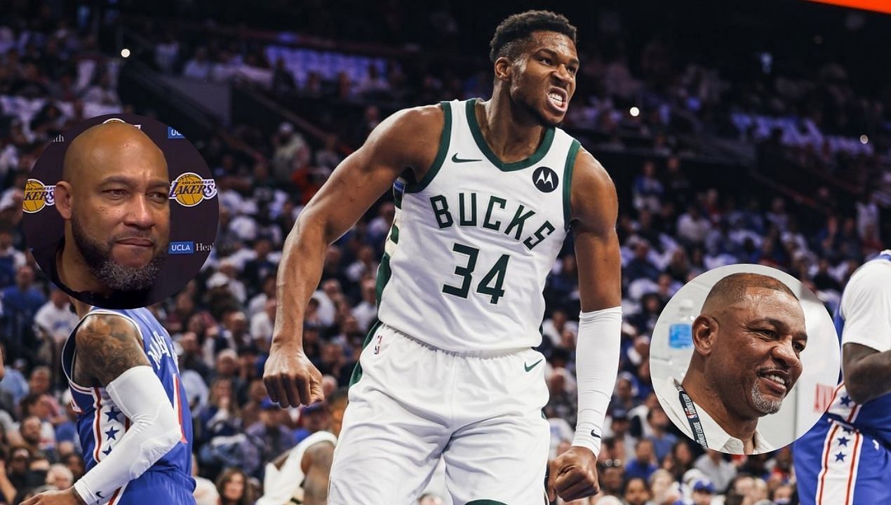 &quot;Fire Darvin Ham&quot;: Fans react after Giannis Antetokounmpo fires direct shot at Bucks coaching staff after successive losses. (Credit: Bucks/X and Lakers/X)