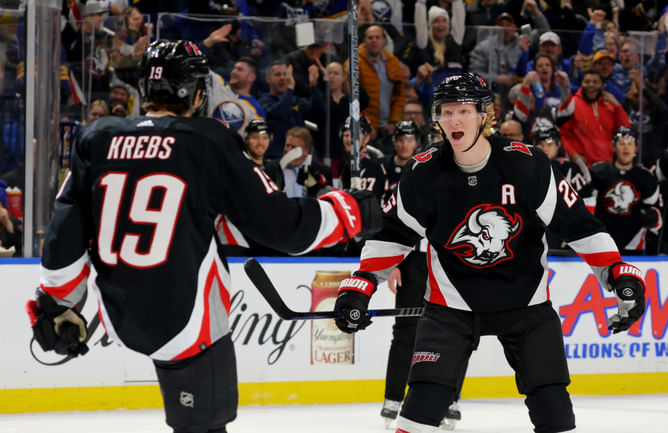 Paul Bissonnette makes his opinion on Rasmus Dahlin & Peyton Krebs fighting in Sabres practice extremely clear