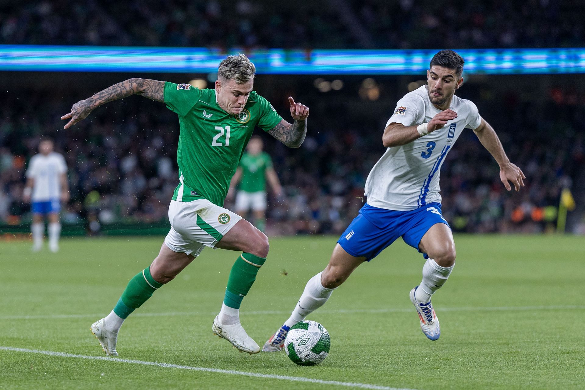 Republic of Ireland V Greece, UEFA Nations League. - Source: Getty