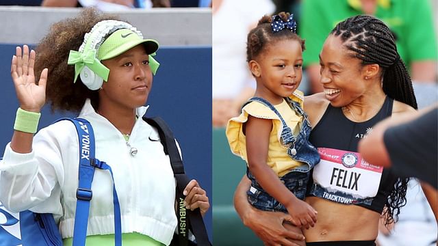 Allyson Felix reacts to Naomi Osaka