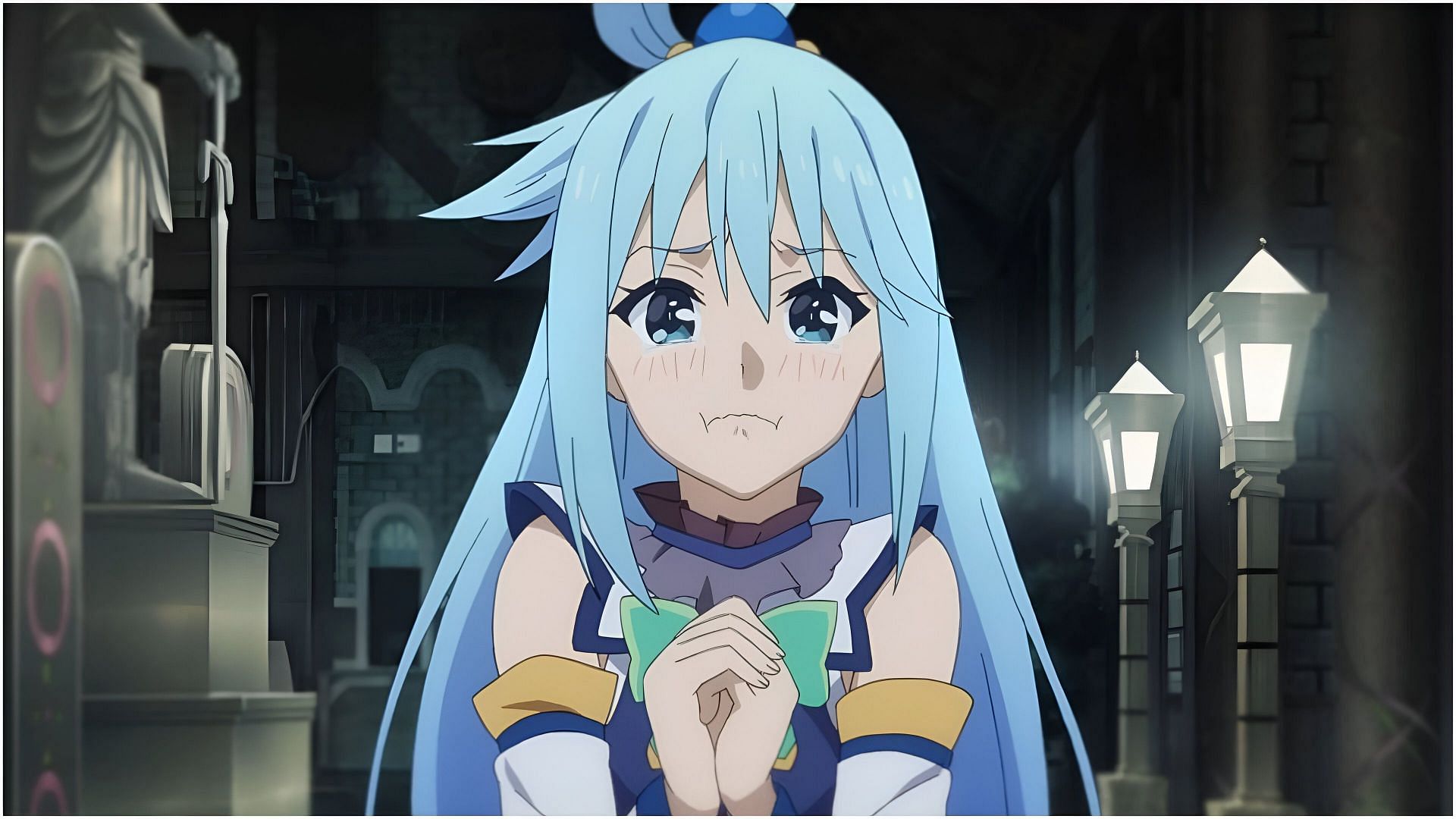 Aqua as seen in the anime (Image via Studio Deen)