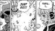 Kaku and Stussy’s conversation in One Piece chapter 1119 (Image via Shueisha)