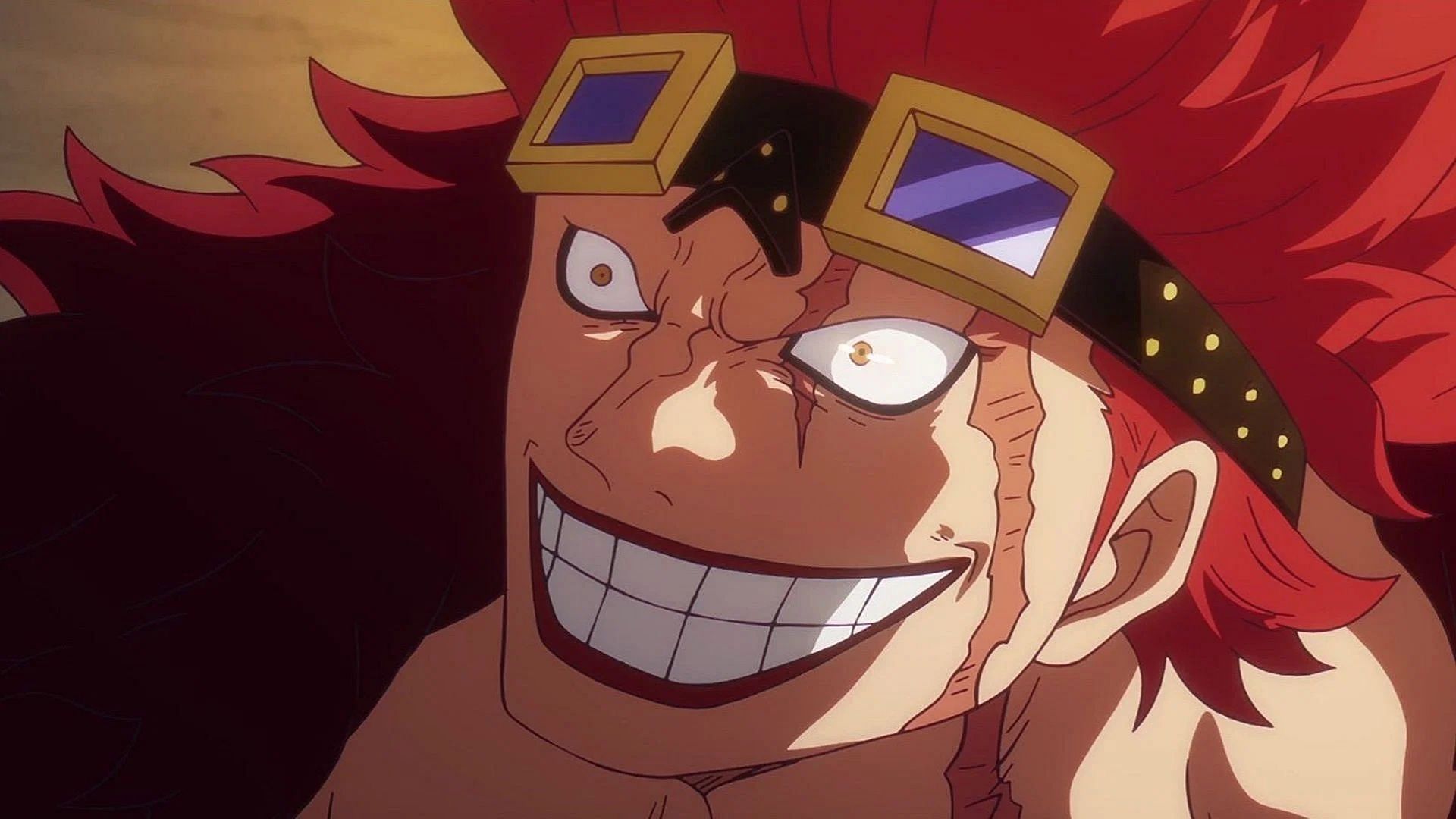 Eustass &quot;Captain&quot; Kid as shown in the anime series (Image via Toei Animation)